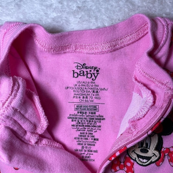Disney - Girls Mickey Mouse Sleeper - Size 6-9 Months - Picture 5 of 6